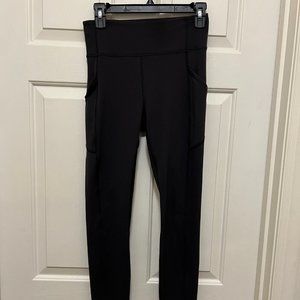 Black LULULEMON “Invigorate” High Rise Legging Tight Size 6 w/ pockets Black 🖤